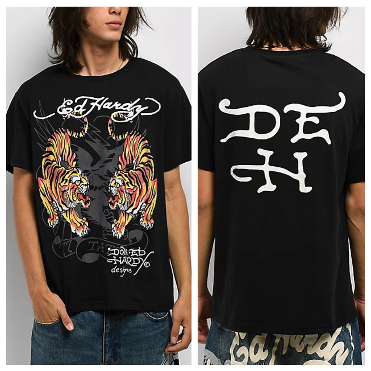 Tigers Ed Tattoo Art Street Tr - Streetwear Brand Shirts recension och pris