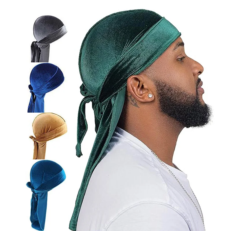 kkjoy Unisex Velvet Durags Ban - Streetwear Brand Hats recension och pris
