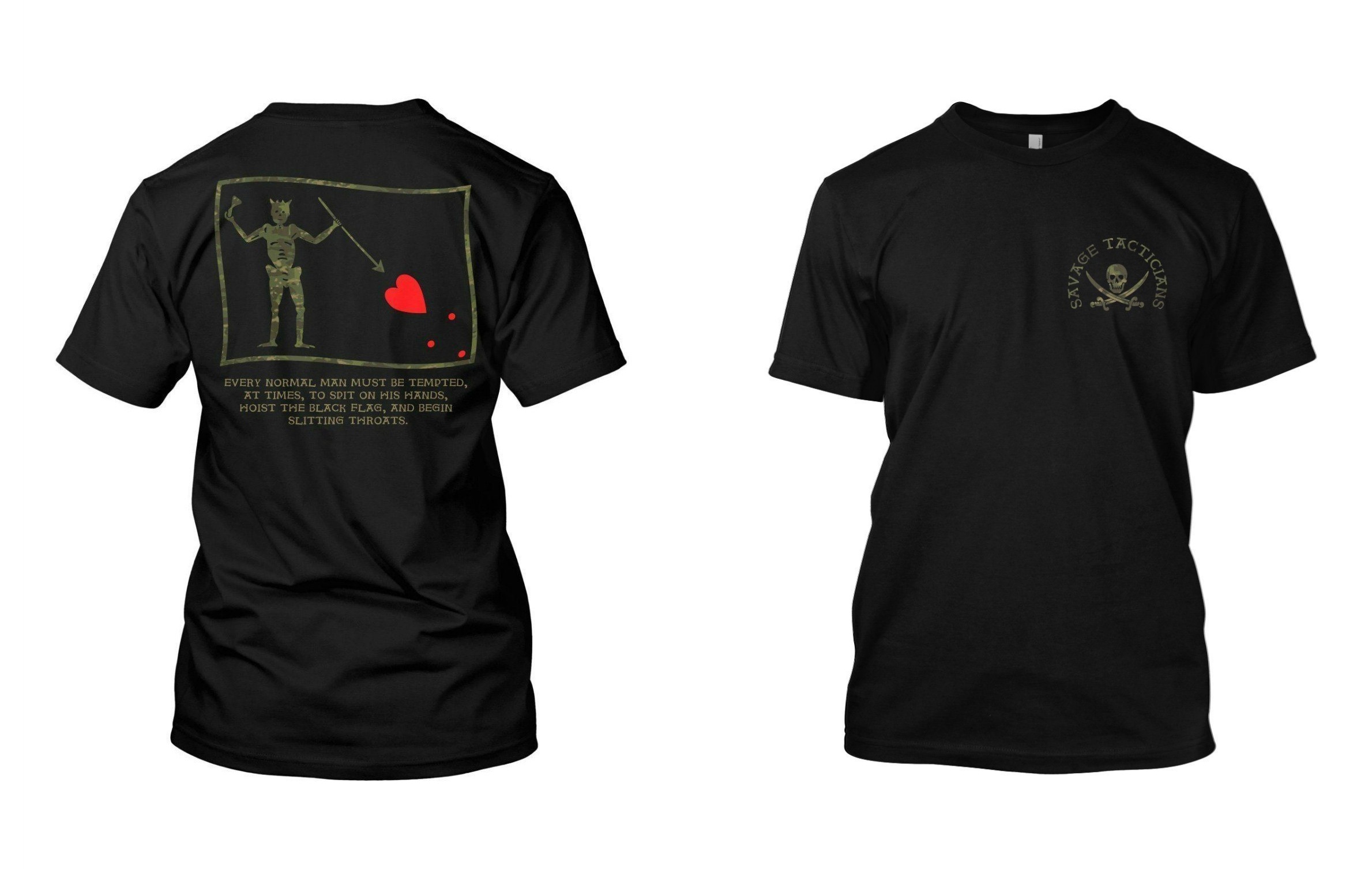 Hoist The Black Flag Savage Ta - Streetwear Brand Shirts recension och pris