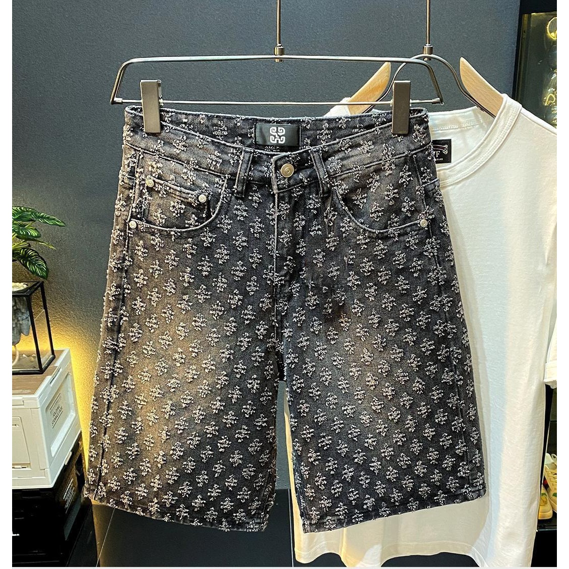 Summer High Street Denim Short - Streetwear Brand Shorts recension och pris